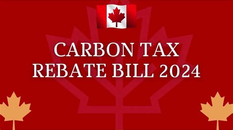 carbon tax rebate 2024 dates